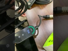 8A10A13A16A เครื่องชาร์จบ้าน AC 11KW Mode 2 เครื่องชาร์จรถยนต์มือถือ