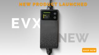 สถานีชาร์จ Smart AC EV 3.6kW-22kW WiFi/APP ควบคุม IP67 Wallbox กันน้ำ (ANS-EVX)