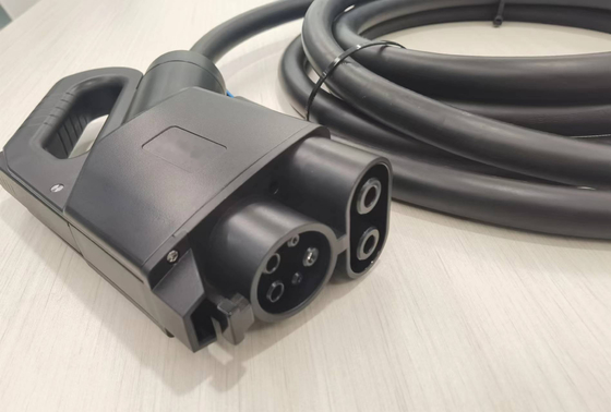 ซื้อ 65A 1000V CCS Combo Charger UL EV Charger Connector สารหน่วงไฟ Grade การผลิตออนไลน์