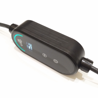 ซื้อ เครื่องชาร์จ EV แบบพกพา 16A Mode 2 Type 2 พร้อมเซนเซอร์วัดอุณหภูมิ การผลิตออนไลน์