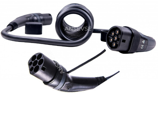 ซื้อ สายไฟชาร์จ EV แบบ 2 แบบสแตนดาร์ดที่มีวัสดุ Huntsman และระดับการป้องกัน IP65 การผลิตออนไลน์