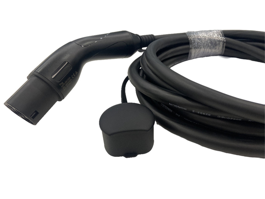 240V ประเภท 2 คาเบลการชาร์จ EV วัสดุ Huntsman 32A/16A PE เทอร์มินอลสําหรับตัวเลือกการชาร์จแบบยืดหยุ่น