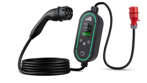 ซื้อ AC110V/230V 3 Phase Portable EV Charger พร้อมการรับรอง CE และ Wifi APP Control การผลิตออนไลน์