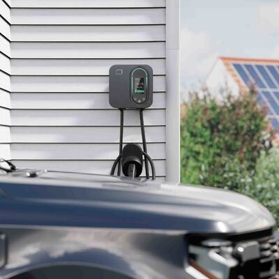 ซื้อ สถานีชาร์จรถยนต์ไฟฟ้า AC 32A 7kW IP65 Wallbox EV Charger พร้อมขั้วต่อ Type 2 การผลิตออนไลน์