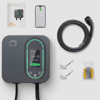 ซื้อ 22kW EV ชาร์จ โซลาร์ วอล์บอ๊อกซ์ สเตชั่น 32A 480V กับกล่องสมดุลภาระแบบไดนามิก การผลิตออนไลน์