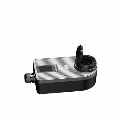 ซื้อ เครื่องชาร์จ EV Wallbox แบบเดินสาย IP66 7.4kW สถานีชาร์จติดผนังกลางแจ้งประเภท 2 การผลิตออนไลน์