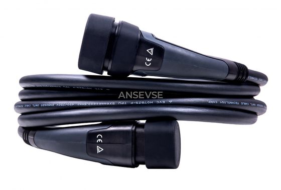 32A 5 ม. Mennekes Type 2 สายชาร์จ IEC62196-2 ปลั๊กมาตรฐาน