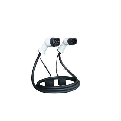 สายชาร์จแบบ 2 EV น้ำหนักเบาที่ทนทาน IEC 62196-2 ปลั๊ก EU Standard