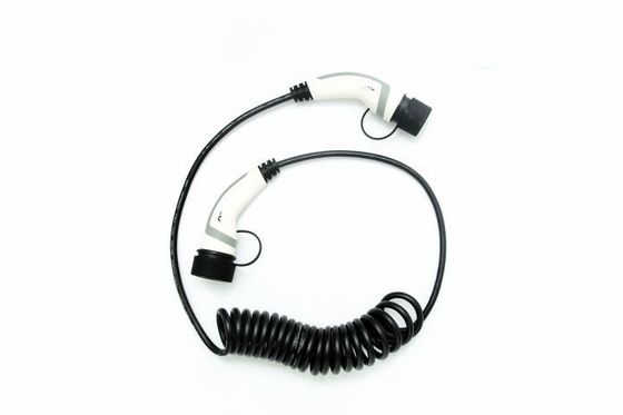 ซื้อ IEC 62196-2 มาตรฐาน 32A ระดับกระแสไฟฟ้าประเภท 2 ถึงประเภท 2 สายโค้งสําหรับการชาร์จรถไฟฟ้า การผลิตออนไลน์