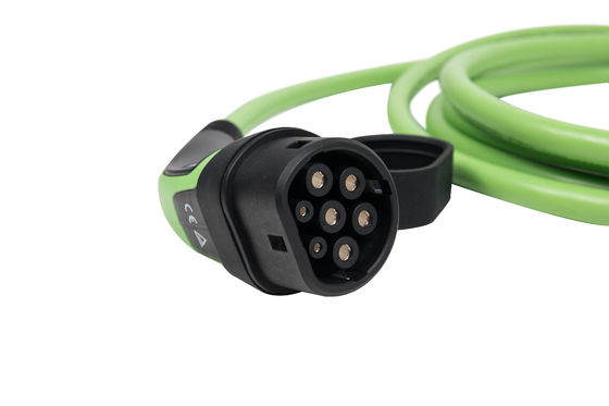 ซื้อ TPU IP67 32A 3Phase 22kW Type 2 ถึง Type 2 EV สายชาร์จ การผลิตออนไลน์