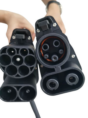 1000V 150A DC CCS Combo 2 ถึง CCS Combo 1 Adapter พร้อมสายยาว 0.3 ม