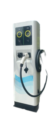 IEC 621962-2 Type 2 ปืนคู่ที่เชื่อมต่อเครื่องชาร์จ AC EV แบบตั้งพื้น