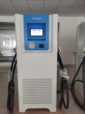 สถานีชาร์จ EV DC 60kW พร้อมปลั๊ก GBT CCS Combo 2 OCPP JSON 1.6 2.0