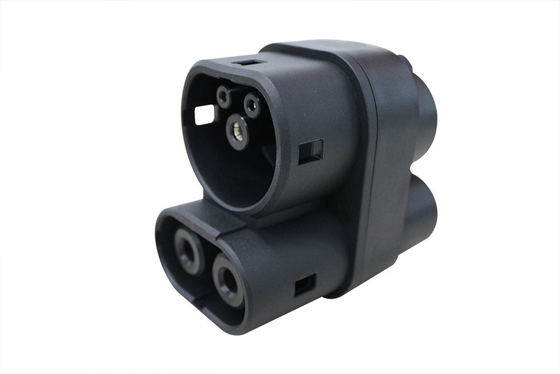 ราคาดี อะแดปเตอร์ 125A CCS2 ถึง CCS1 ใช้สำหรับการชาร์จรถยนต์มาตรฐาน CCS1 บนสถานี CCS2 ออนไลน์