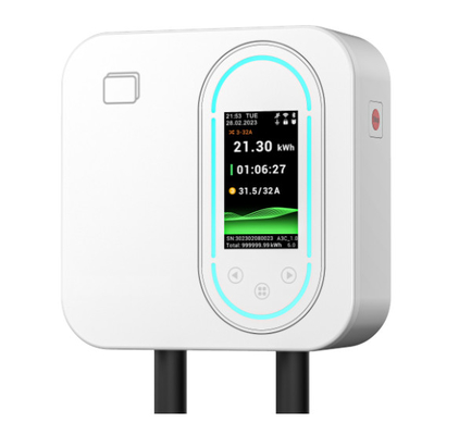 ราคาดี 22kW สามเฟสชาร์จเร็ว Smart Home Wallbox รับรอง CE ชาร์จ EV ติดผนัง IP65 กันน้ํา สนับสนุน RFID / WiFi / การเชื่อมต่อ Bluetooth มีในสีขาวและดํา ออนไลน์