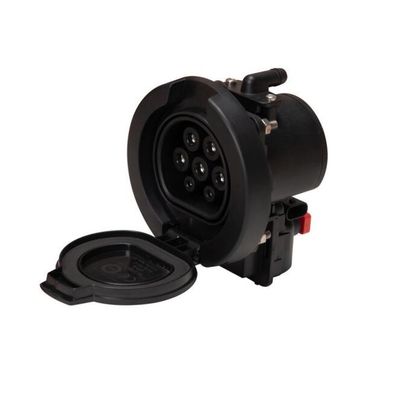 ราคาดี 32A 480V 22kW EV อุปกรณ์ชาร์จ Type 2 EV Charger Socket สำหรับสถานีชาร์จ ออนไลน์