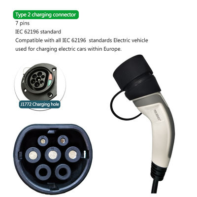 ราคาดี Black TPU 5m แบบพกพา EV Fast Charger พร้อม Touch Screen Change Current ออนไลน์