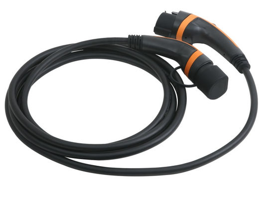ราคาดี SAE J1772 10m Type 1 ถึง Type 2 EV สายชาร์จ Smart EVSE Standard Grounding ออนไลน์