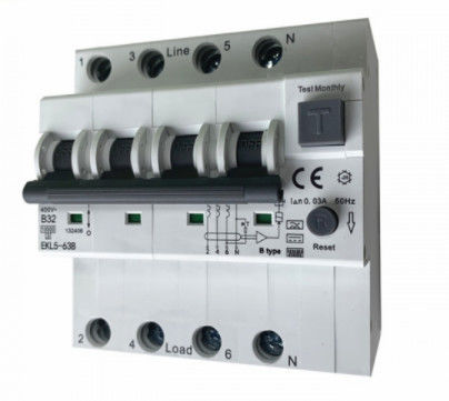 ราคาดี IEC 62423 32A RCD เซอร์กิตเบรกเกอร์ MCB RCCB RCBO พร้อมระบบป้องกันกระแสเกิน ออนไลน์