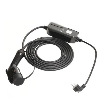 ราคาดี ที่ชาร์จในรถยนต์ EV แบบปรับได้ 16A 5.5 ม. IEC 62196-2 Type2 Plug ออนไลน์