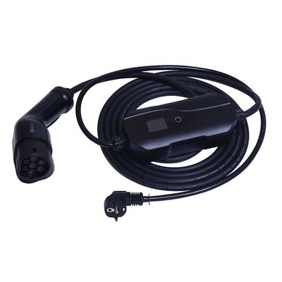 ราคาดี Switchable 10A / 16A EV Type 2 เครื่องชาร์จ EVSE เครื่องชาร์จรถยนต์ไฟฟ้า ออนไลน์