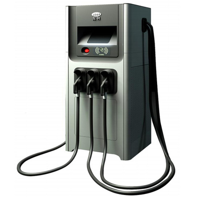 ราคาดี TUV Commercial EV DC สถานีชาร์จ 60kW CCS CHAdeMo 9 '' หน้าจอสัมผัส ออนไลน์