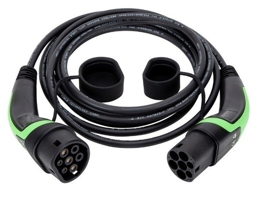 ราคาดี 22kW 3 Phase 480V Type 2 ถึง Type 2 EV สายชาร์จ 10m IP55 ออนไลน์